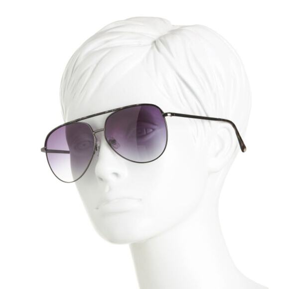 NWT Steve Madden Womens Unisex Metal Frame 100% UV Protection Aviator Sunglasses - Picture 1 of 3